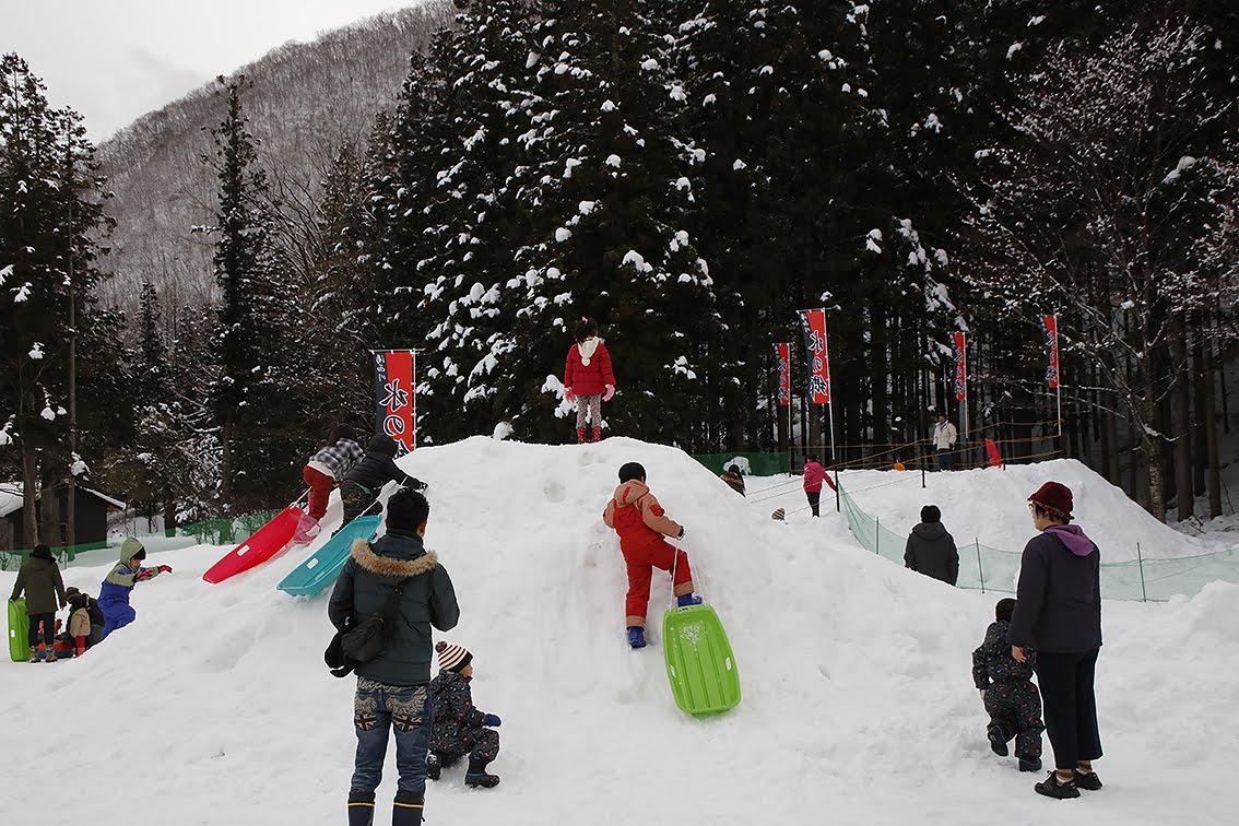 湯西川水の郷のスノーパーク