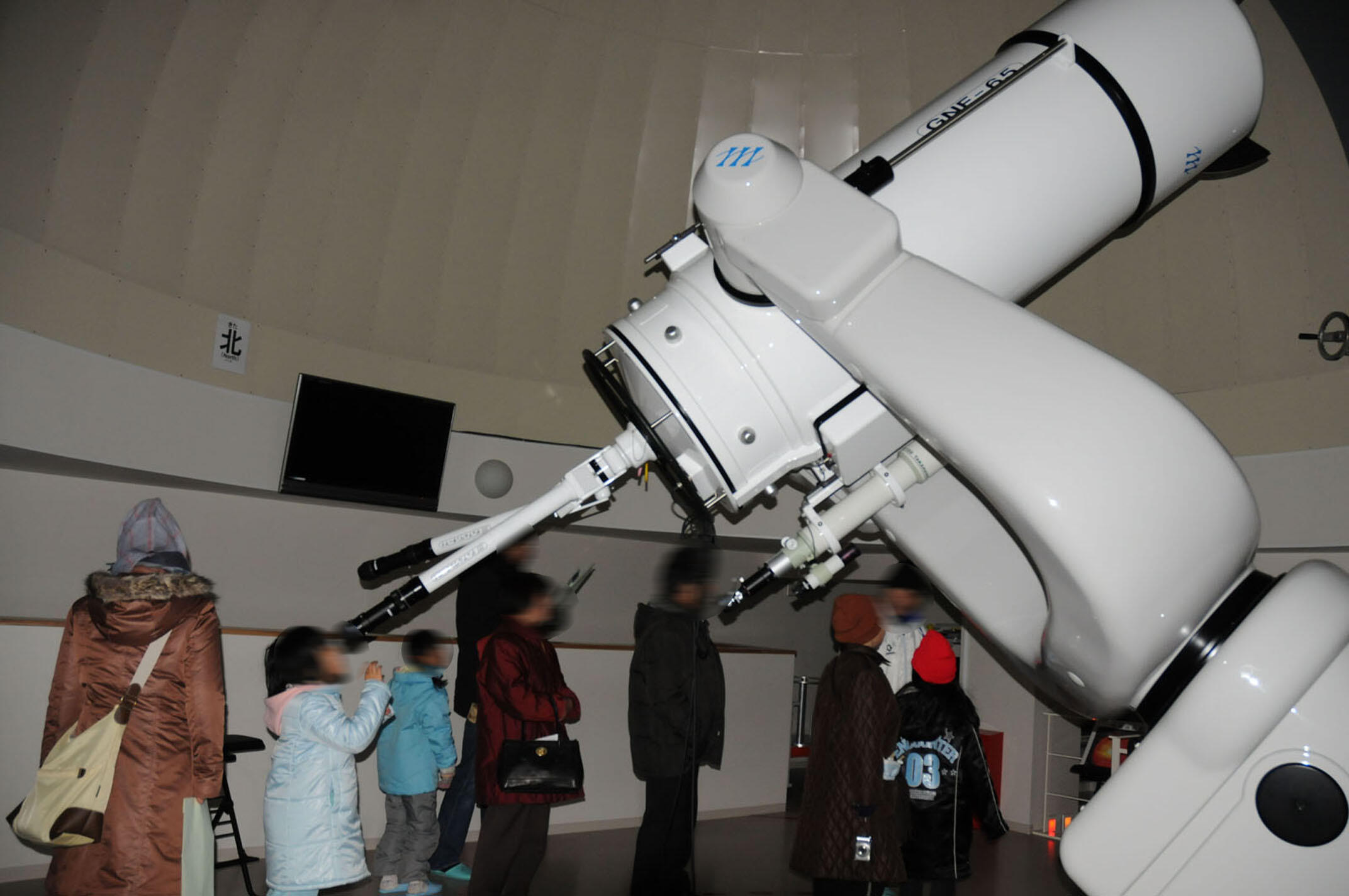 冬の星座観望会の様子