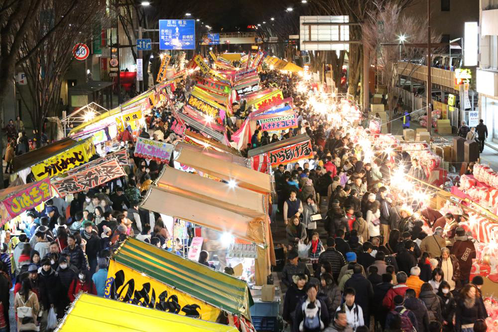 前橋市「前橋初市まつり」