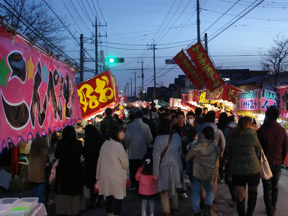 鹿沼市「花市」